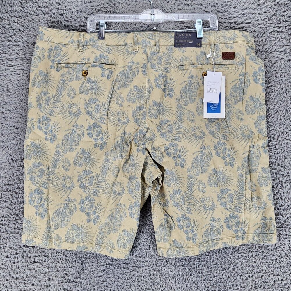Jachs Shorts Mens 44 Khaki Tan Stretch High Rise Bleecker *NWT* - Picture 9 of 16